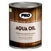 Dažai. Medienos apsaugos ir dekoravimo priemonės. Aliejus medienai. Aliejus medienai AQUA OIL rudas, 0,9 L 