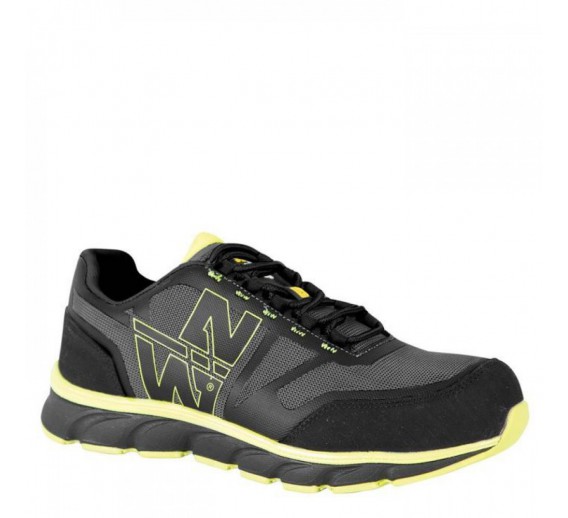 Darbo saugos prekės. Darbo batai. Batai. Batai North Ways Justin 7073, Black/Neon Yellow