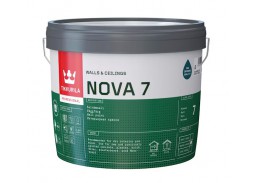 Dažai. Dažai, dažymo įrankiai, dažymo juostos. Vandeniniai dažai. Dažai Tikkurila NOVA 7 A 2,7L 