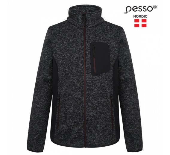 Darbo saugos prekės. Darbo drabužiai. Džemperiai, marškinėliai ilgomis rankovėmis. Džemperis Pesso Florence fleece pilkas, XL 