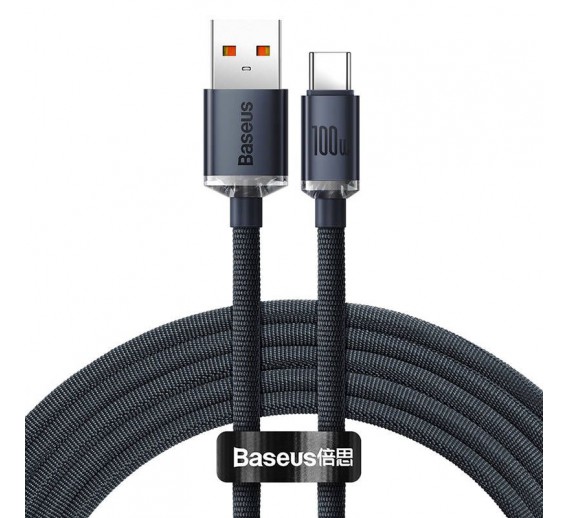 Elektros prekės. Laidai ir kabeliai. Jungiamieji HDMI ir USB kabeliai. Kabelis USB A kištukas - USB C kištukas 1.2m su QC3.0 