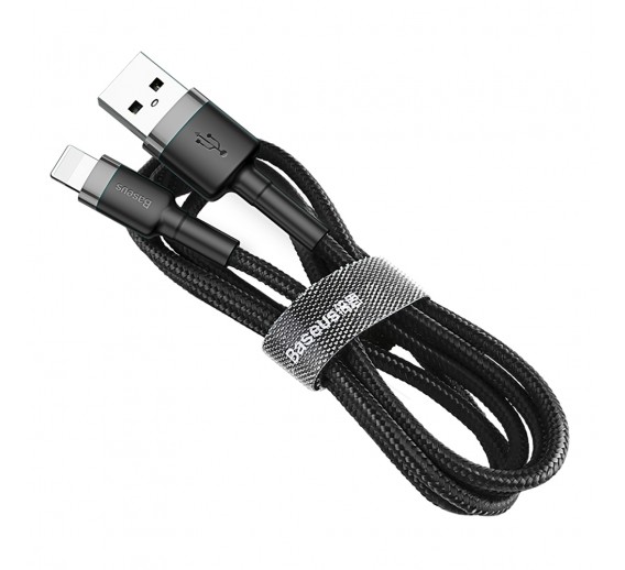 Elektros prekės. Laidai ir kabeliai. Jungiamieji HDMI ir USB kabeliai. 
Kabelis USB2.0 A kištukas - IP Lightning kištukas, 2m 