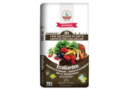 Sodo ir daržo prekės. Trąšos ir durpių substratai. Durpių ir žemių substratai. Kompostas daržams EcoGarden su Condit trąšomis, 20l 