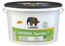 Dažai. Dažai, dažymo įrankiai, dažymo juostos. Vandeniniai dažai. Lateksiniai dažai Caparol Samtex 7 B1 1,25L 