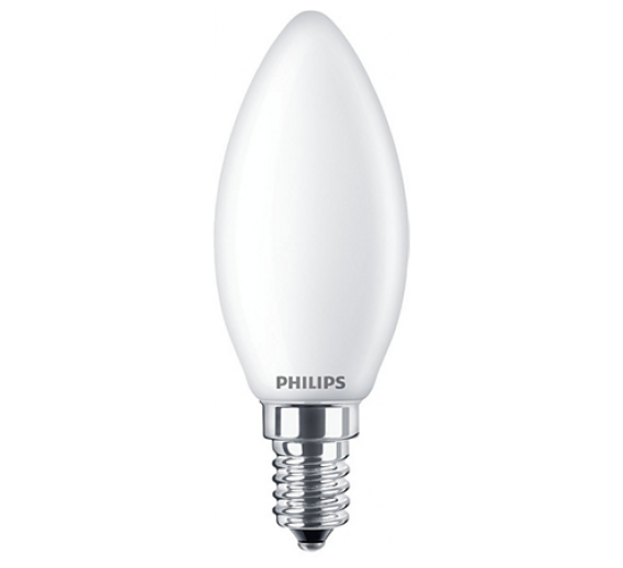 Apšvietimas. Lempos, LED lemputės, LED juostos. LED lemputės. LED lemputės E14 cokoliu. LED lemputė B35 6.5W E14 Philips 