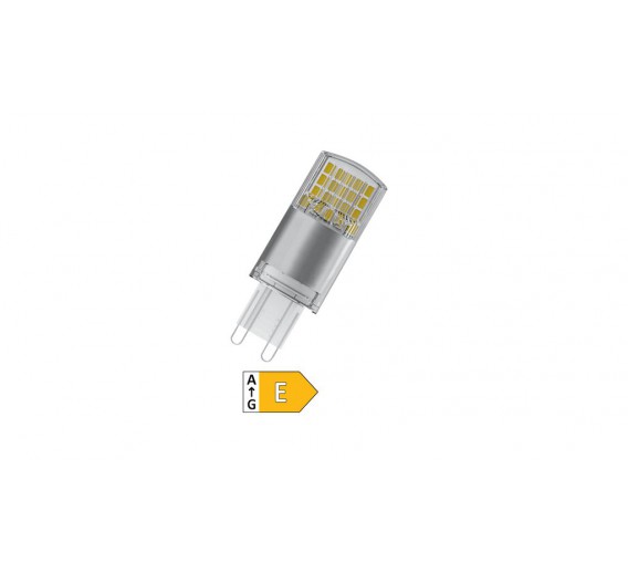 Apšvietimas. Lempos, LED lemputės, LED juostos. LED lemputės. LED lemputės G4, G9 cokoliu. LED lemputė Osram 4.2W/840 G9 