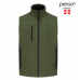 Darbo saugos prekės. Darbo drabužiai. Liemenės. Liemenė softshell Pesso SOFT olive green