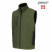 Darbo saugos prekės. Darbo drabužiai. Liemenės. Liemenė softshell Pesso SOFT olive green kaina