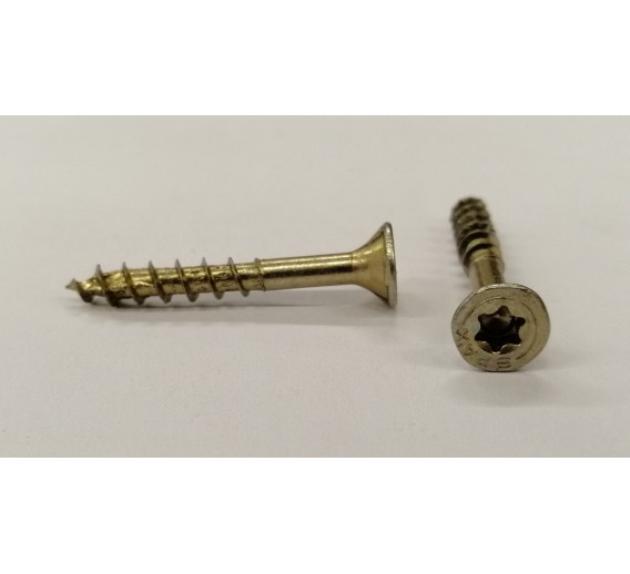 Tvirtinimo detalės. Medsraigčiai, savisriegiai, savigręžiai. Medsraigčiai SPAX. Medsraigčiai SPAX TORX. Medsraigtis įl.g.ABC SPAX 4x30 torx galva-geltonas 