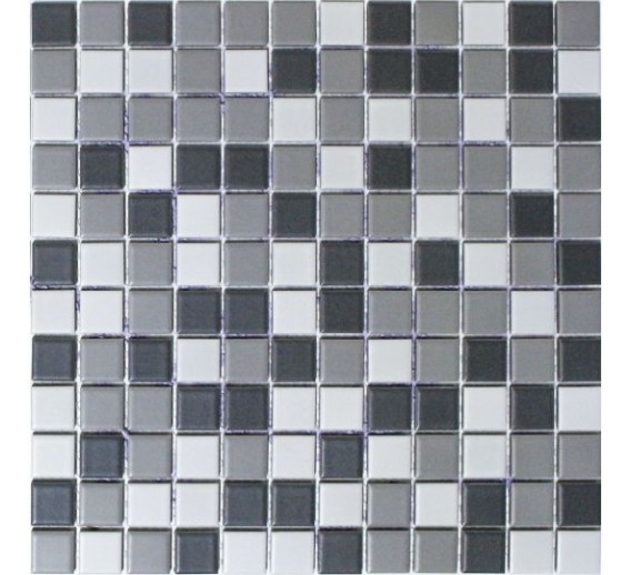 Vidaus apdailos prekės. Plytelės. Plytelių mozaikos. Mozaika GREY MOSAIC K60452 H3B 30x30 cm 