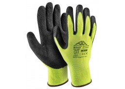 Darbo saugos prekės. Darbo pirštinės. Pirštinės Active Grip Hi-Vis