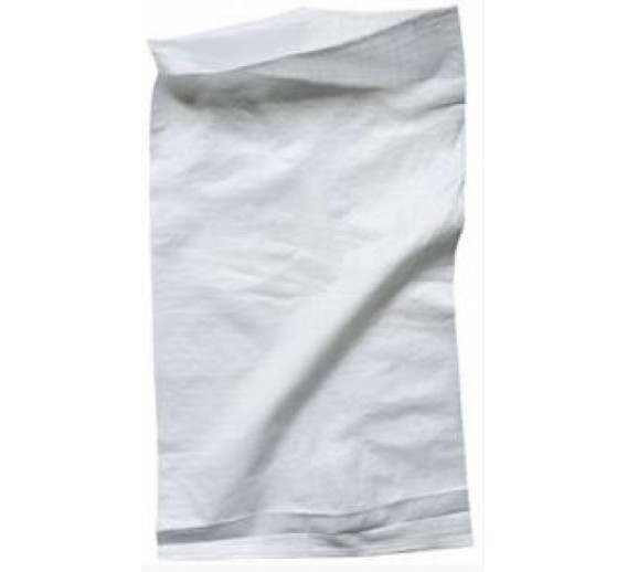 Švaros prekės. Šiukšlių maišai, tinkliniai maišai. Polipropileninis maišas baltas 60x110 cm 