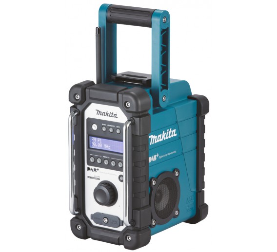 Elektronikos prekės. Smulki buitinė technika. Radijos, garso kolonėlės. Radijas DMR110  Makita 