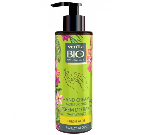 Švaros prekės. Kūno ir plaukų priežiūros priemonės. Rankų kremas BIO NATURAL CARE šviežias alavijas 100 ml 