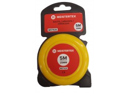 Darbo įrankiai. Mechaniniai įrankiai. Ruletės, matavimo juostos, slankmačiai. Ruletės. Ruletė Meistertex MST525 5 m x 25 mm 