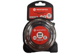 Darbo įrankiai. Mechaniniai įrankiai. Ruletės, matavimo juostos, slankmačiai. Ruletės. Ruletė Meistertex MST825 8 m x 25 mm su magnetu 