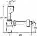 Santechnikos prekės. Vonios įranga. Sifonai. Sifonas pisuarui Viega 112 271, 50x40 mm  kaina