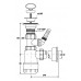 Santechnikos prekės. Vonios įranga. Sifonai. Sifonas su jungtimi McAlpine HC1LWM, 32 mm  kaina