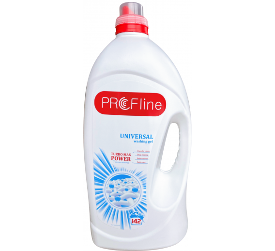 Švaros prekės. Skalbimo milteliai, skalbikliai, plovimo priemonės. Skalbimo gelis Profline Home Universal, 5000 ml 