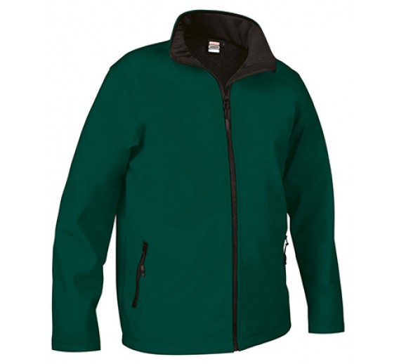 Darbo saugos prekės. Darbo drabužiai. Striukės. Striukė Valento Softshell HORIZON bottle green