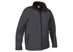 Darbo saugos prekės. Darbo drabužiai. Striukės. Striukė Valento Softshell HORIZON charcoal grey