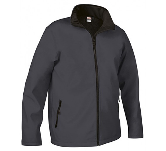 Darbo saugos prekės. Darbo drabužiai. Striukės. Striukė Valento Softshell HORIZON charcoal grey