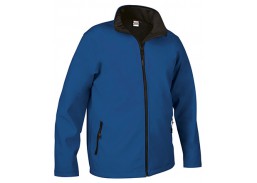 Darbo saugos prekės. Darbo drabužiai. Striukės. Striukė Valento Softshell HORIZON royal blue