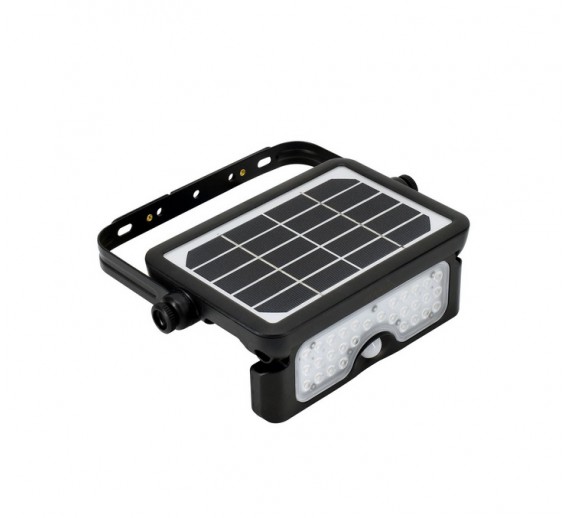 Apšvietimas. Saulės šviestuvai. Šviestuvas SOLAR 5W IP65 500lm 4000K LED 