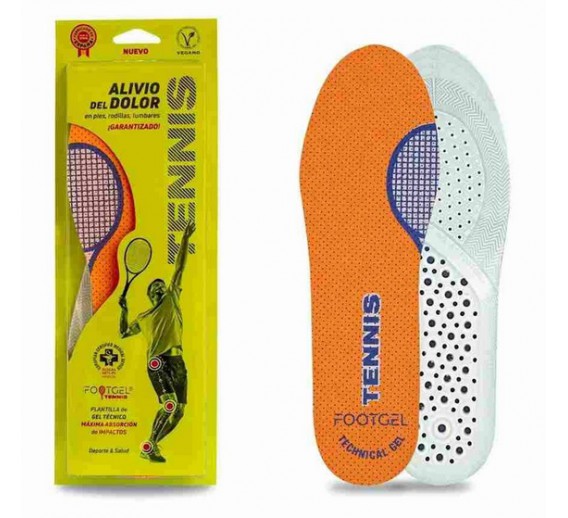 Darbo saugos prekės. Darbo batai. Batų priežiūros priemonės. Vidpadžiai Footgel Tennis 39-42 